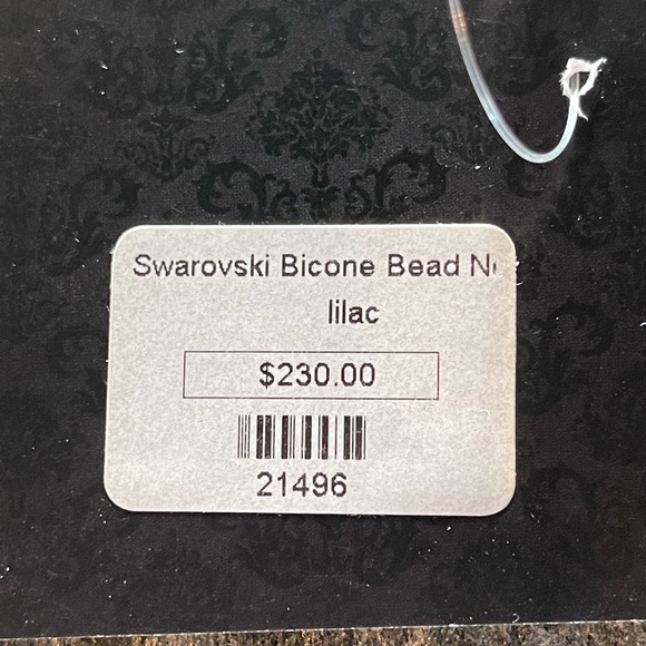 Swarovski Crystals Bicone Bead Hand Strung Necklace - Picture 6 of 8